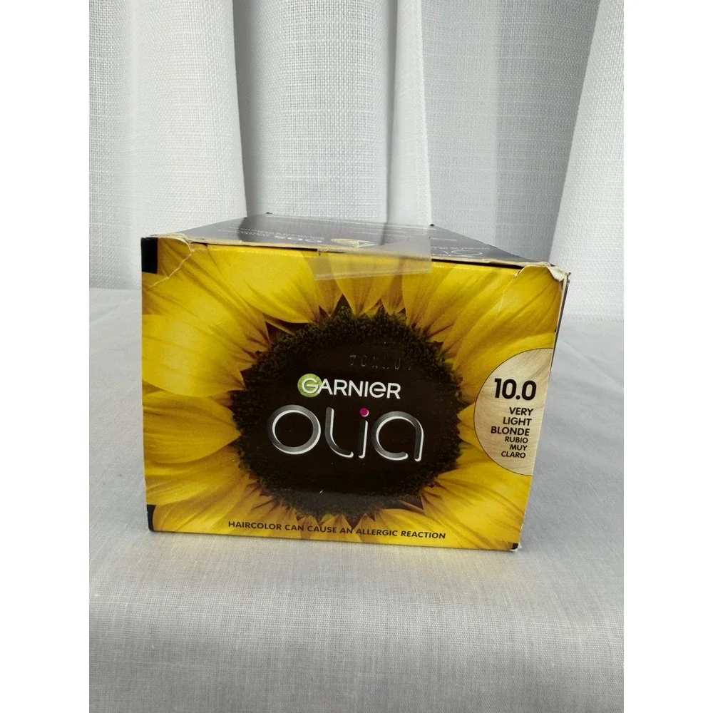 GARNIER OLIA 10.0 VERY LIGHT BLONDE OIL POWERED PERMANENT HAIR COLOR HIGHLIGHTS